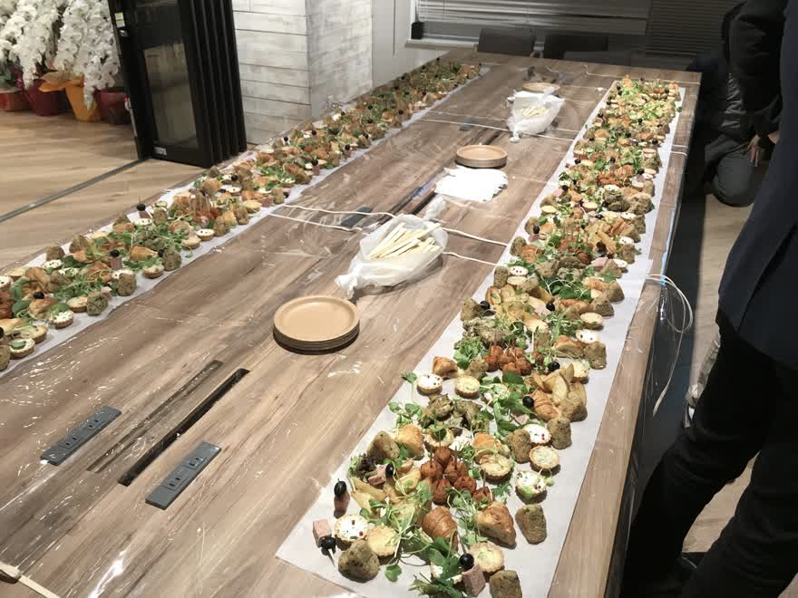 オシャレな軽食たち