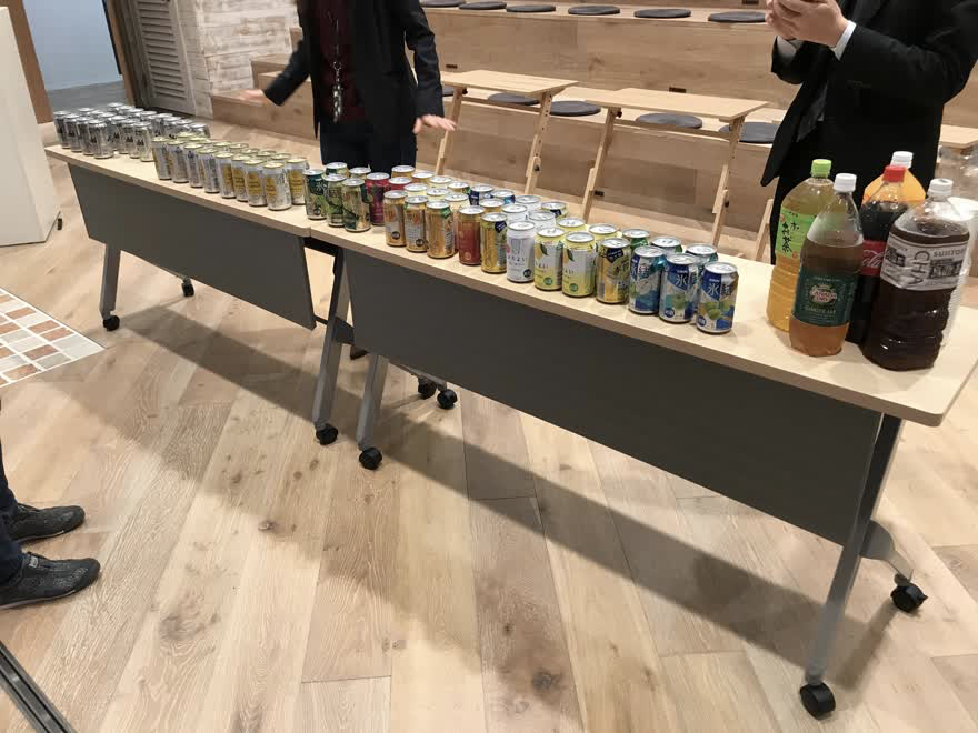 飲み物も豊富に提供されていました。