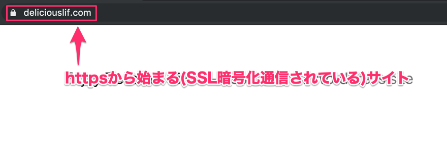 https通信のサイト